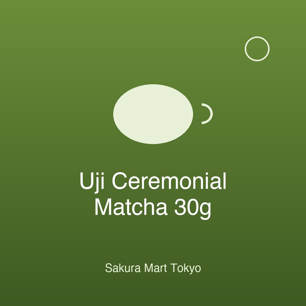 Uji Ceremonial Matcha 30g
